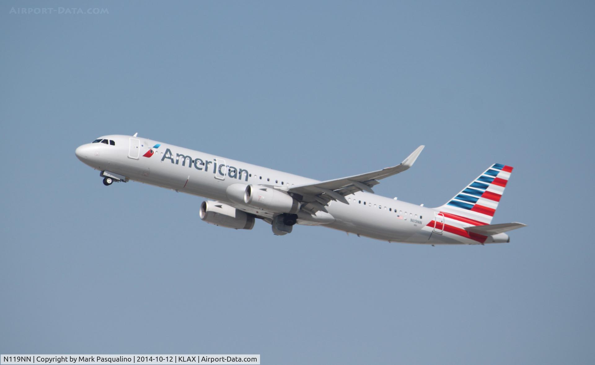 N119NN, 2014 Airbus A321-231 C/N 6222, Airbus A321