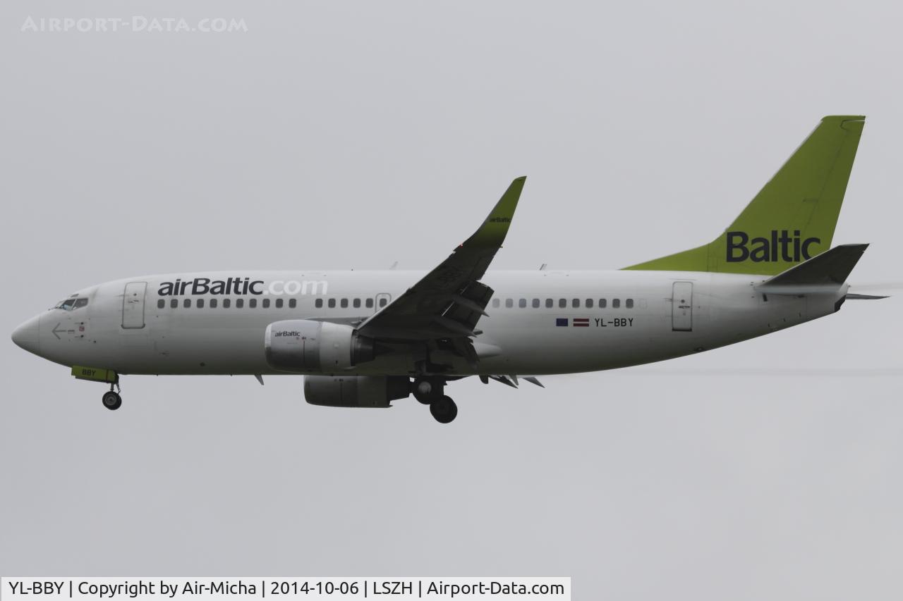 YL-BBY, 1999 Boeing 737-36Q C/N 30335, Air Baltic