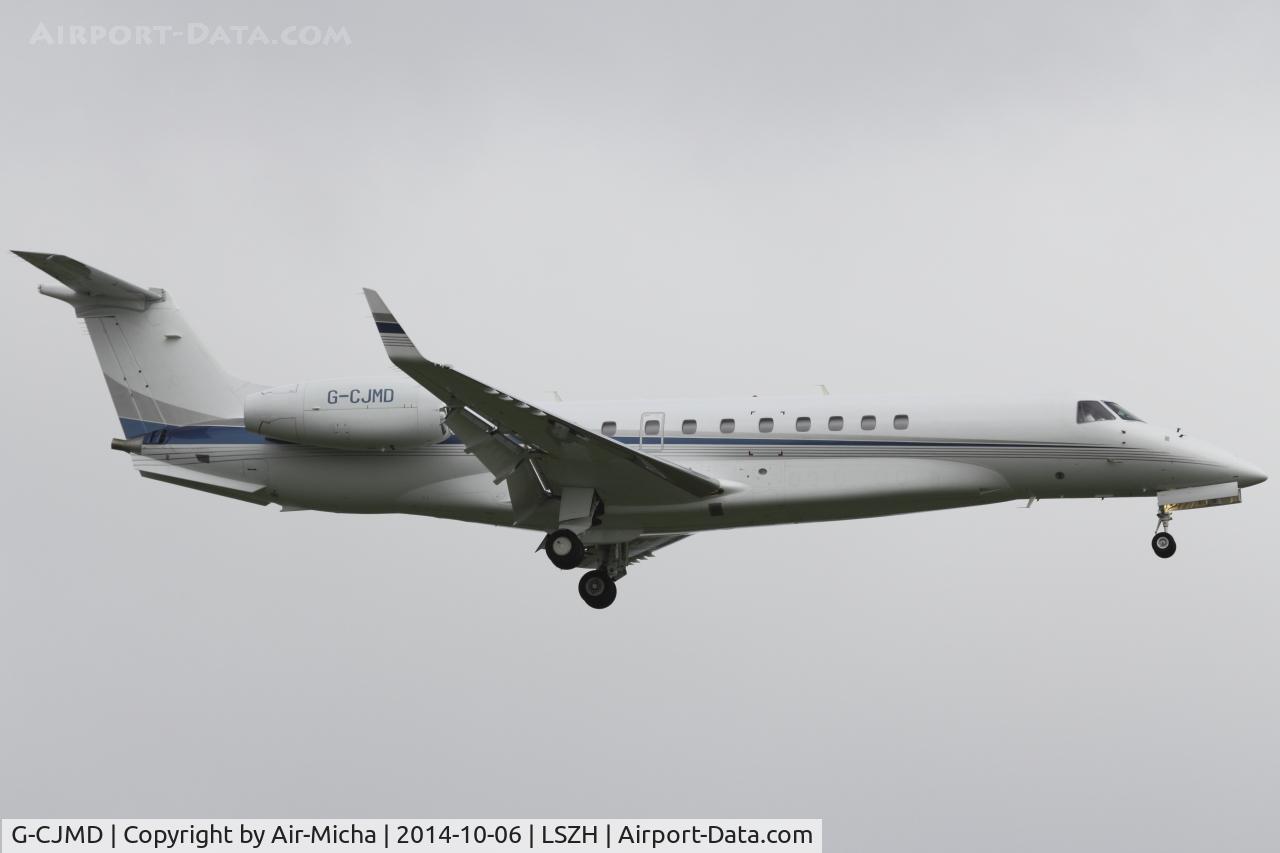 G-CJMD, 2007 Embraer EMB-135BJ Legacy C/N 14500994, Private
