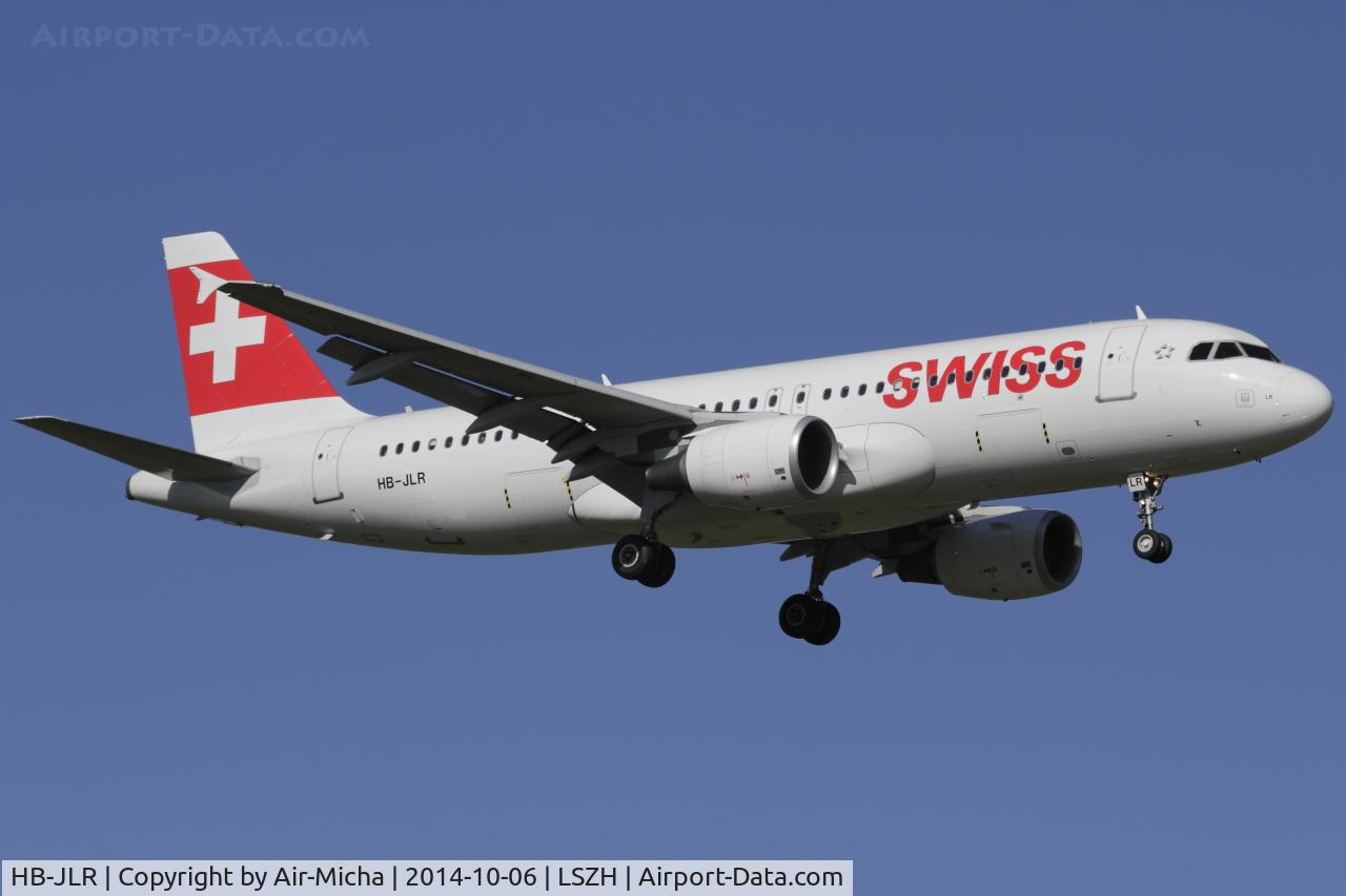 HB-JLR, 2012 Airbus A320-214 C/N 5037, Swissair