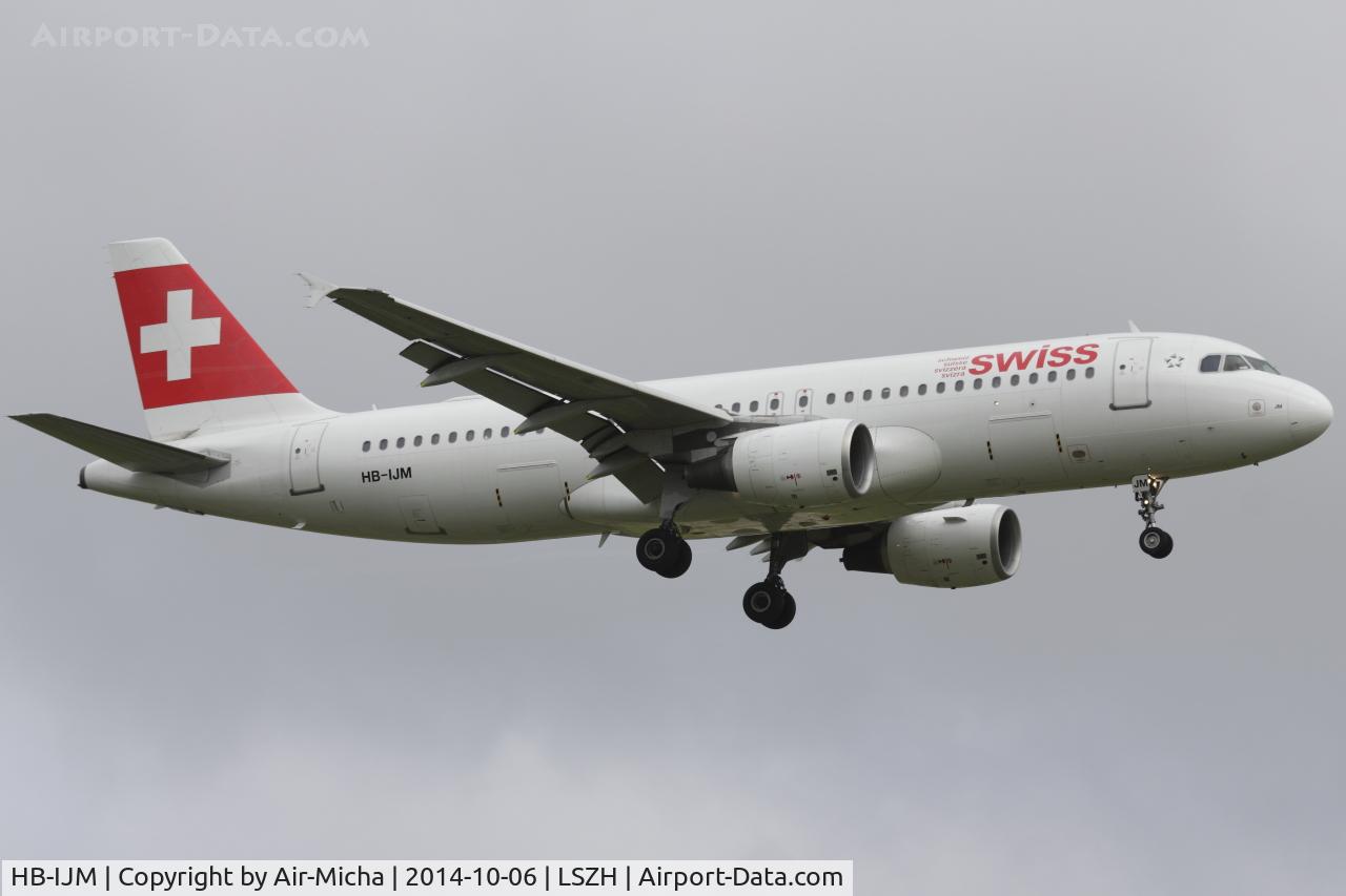 HB-IJM, 1996 Airbus A320-214 C/N 635, Swissair