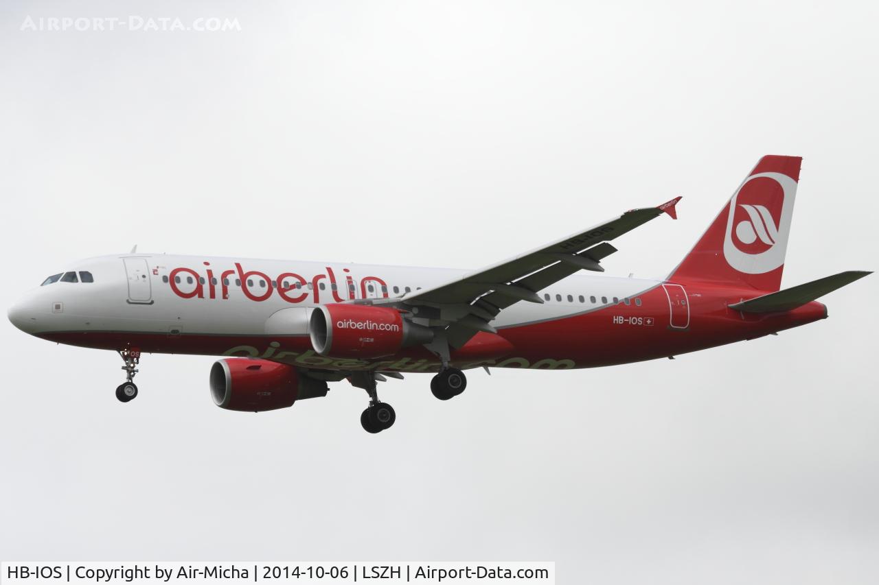 HB-IOS, 2006 Airbus A320-214 C/N 2968, Belair Airlines
