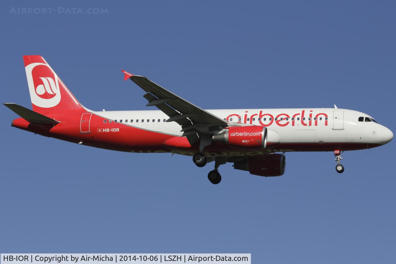 HB-IOR, 2009 Airbus A320-214 C/N 4033, Belair Airlines