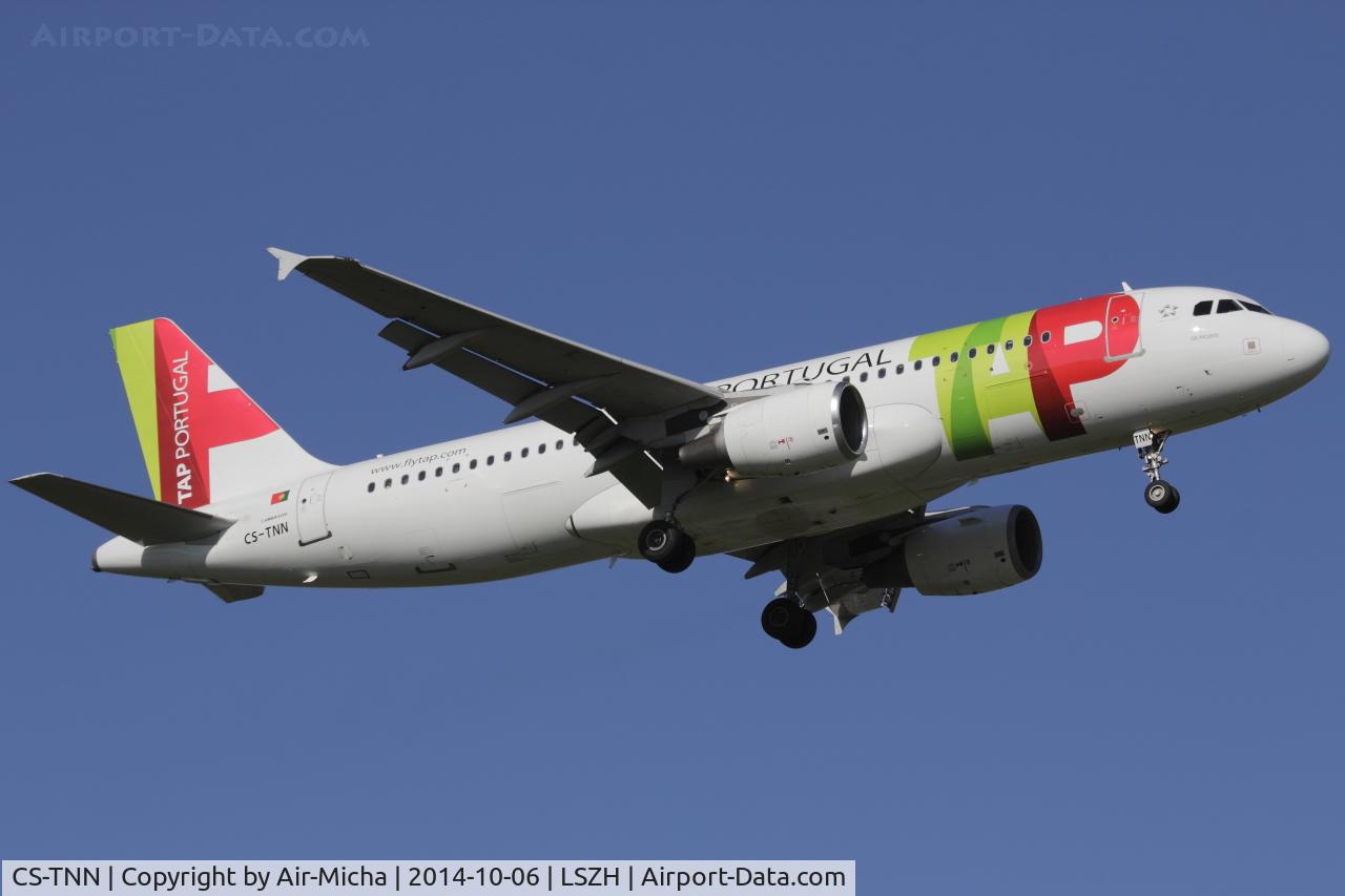 CS-TNN, 2002 Airbus A320-214 C/N 1816, TAP Portugal
