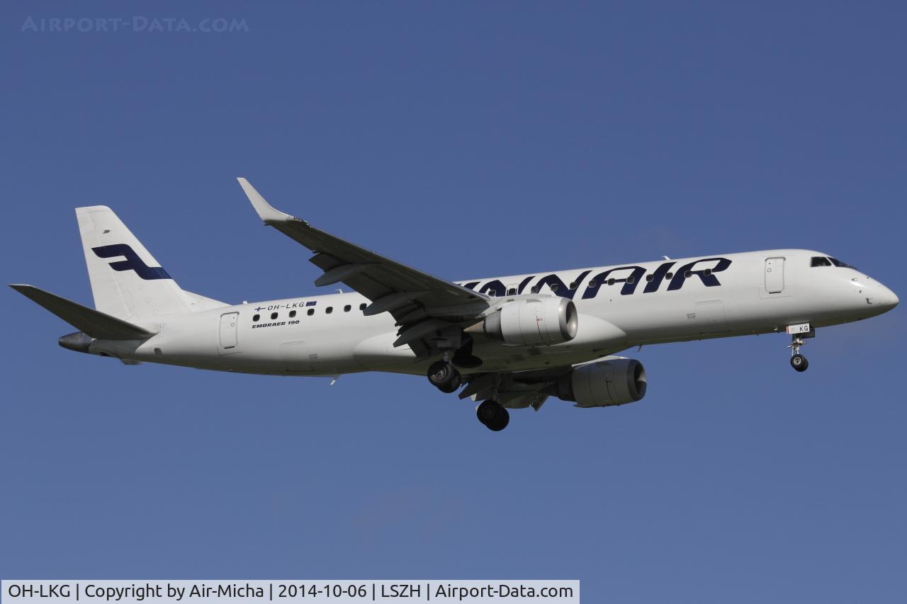 OH-LKG, 2007 Embraer 190LR (ERJ-190-100LR) C/N 19000079, Finnair