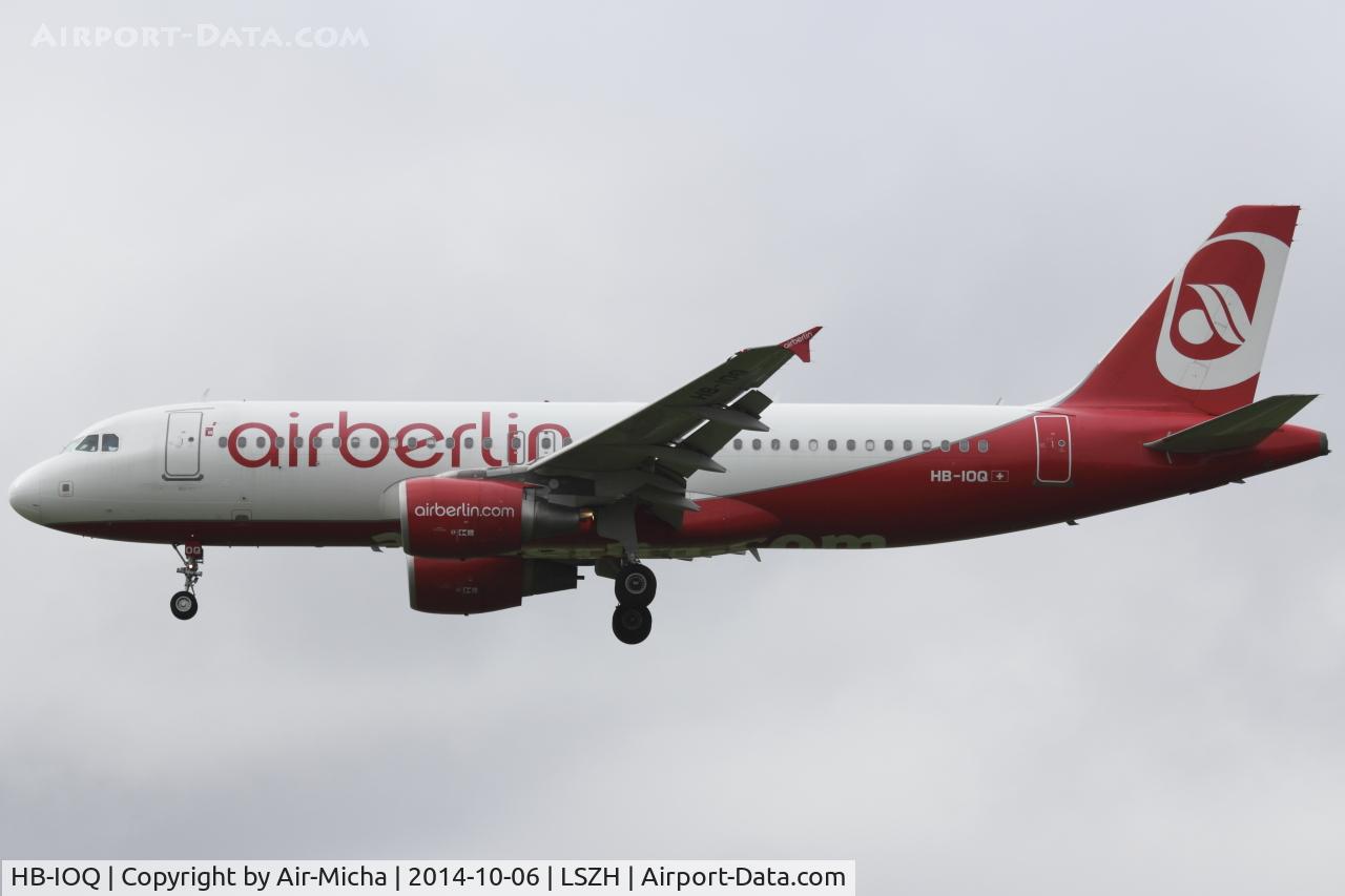 HB-IOQ, 2008 Airbus A320-214 C/N 3422, Belair Airlines
