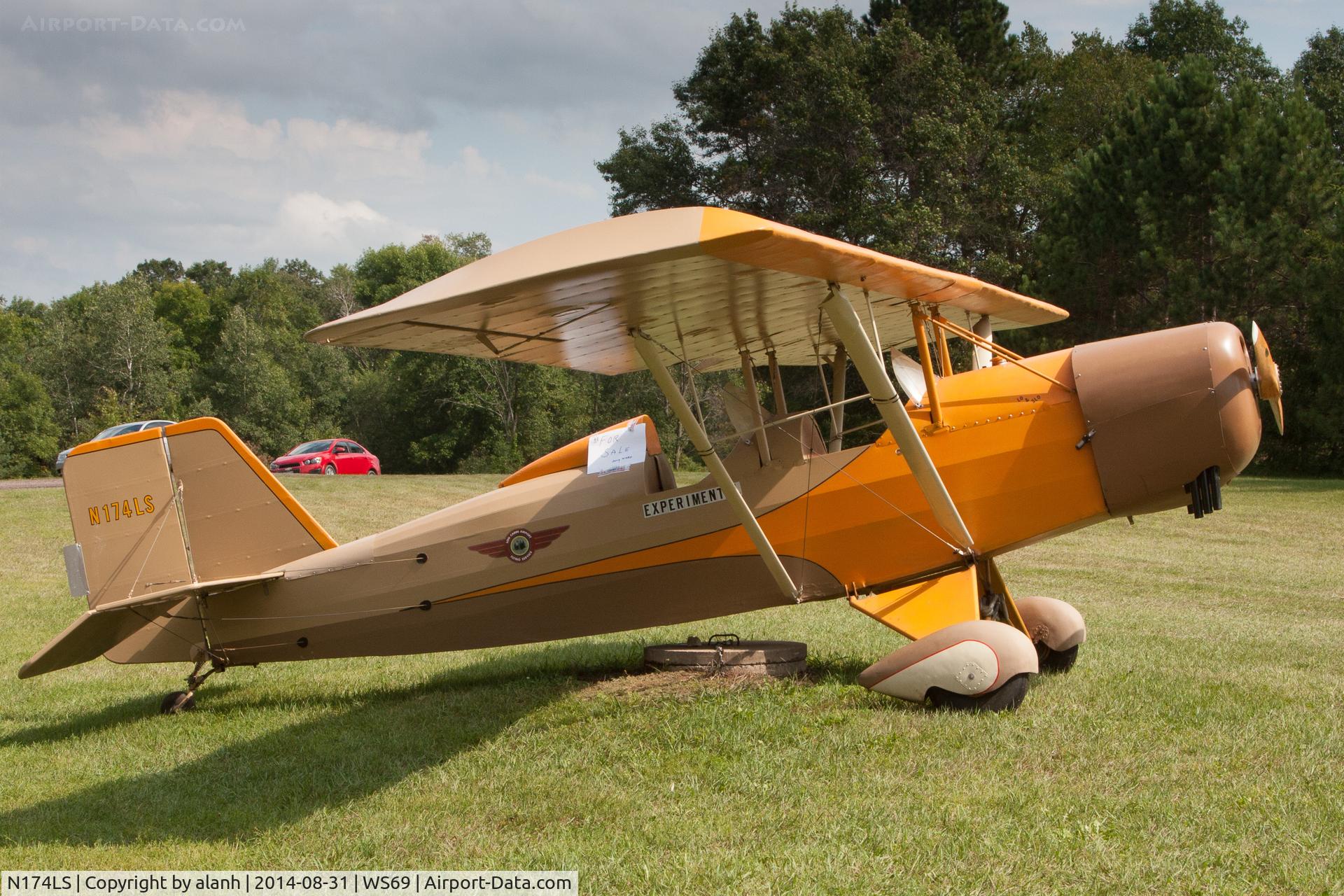 N174LS, 1992 Pietenpol  C/N 174, At Log Cabin airport