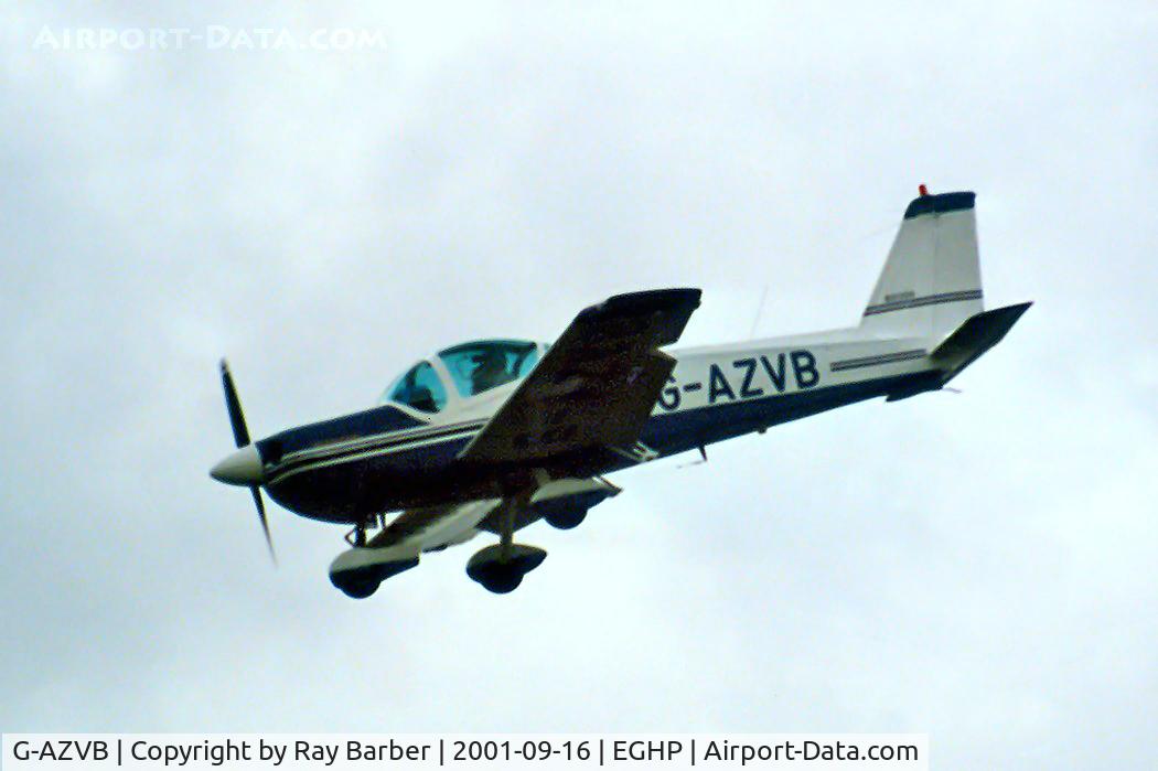 G-AZVB, 1972 Bolkow Bo-209 Monsun C/N 178, Bolkow Bo.209 150FF [178] Popham~G 16/09/2001
