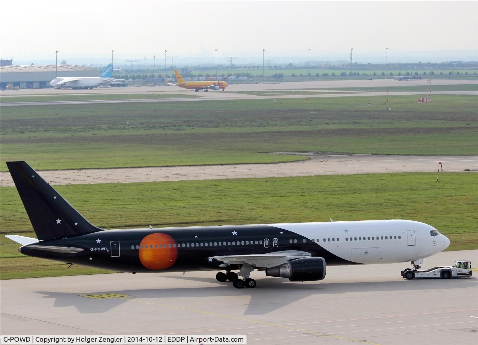 G-POWD, 2003 Boeing 767-36N/ER C/N 30847, Rare visitor is ready for take off in behalf of CONDOR....