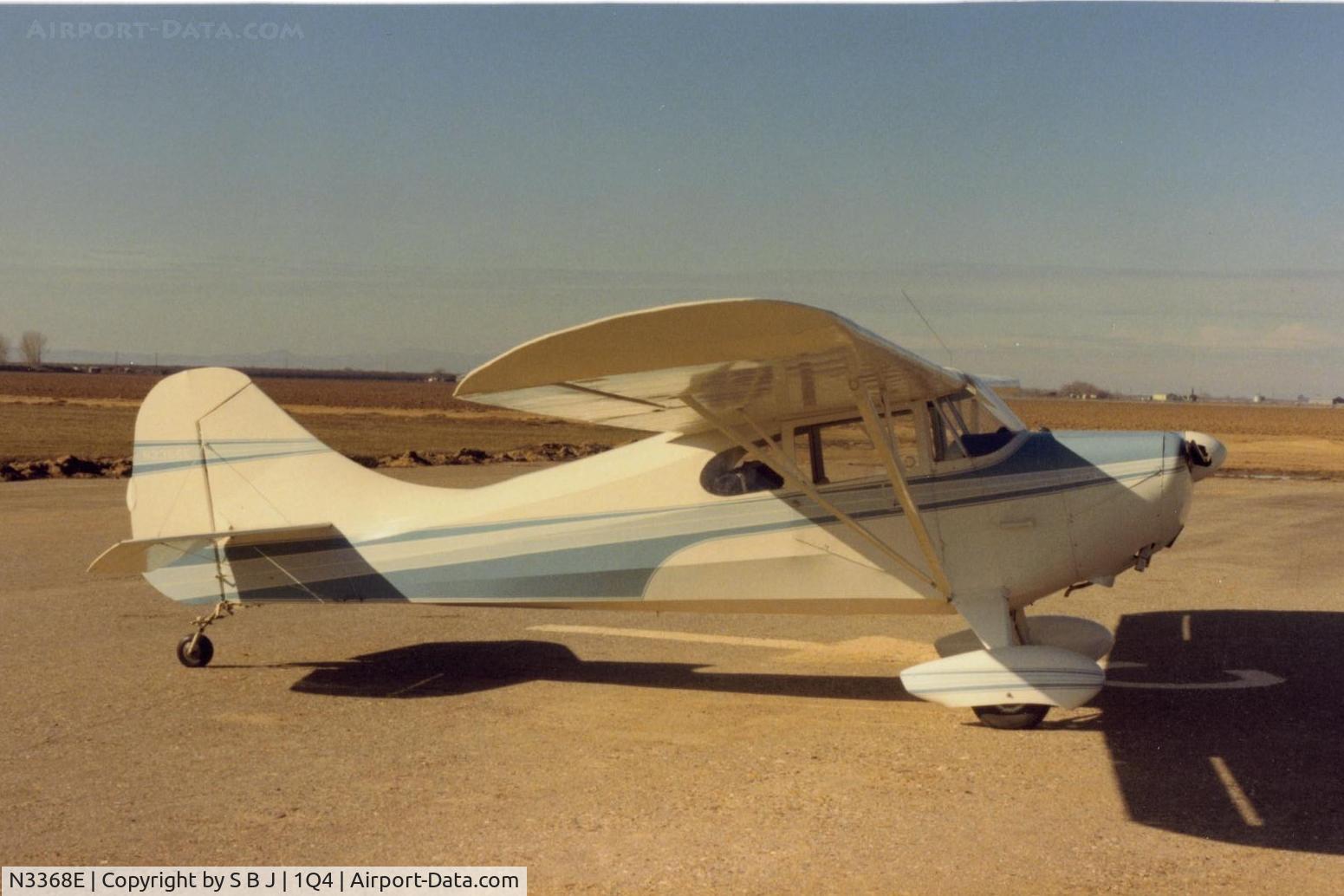 N3368E, 1947 Aeronca 11BC Chief C/N 11BC-1704, Having owned an 11AC,11BC,11CC and flown many other Chiefs,feel that the 11BC is the best of the Chiefs. The extra power (C85) made it a good performing plane . Still a 65 Tcraft will blow by a 85 Chief!