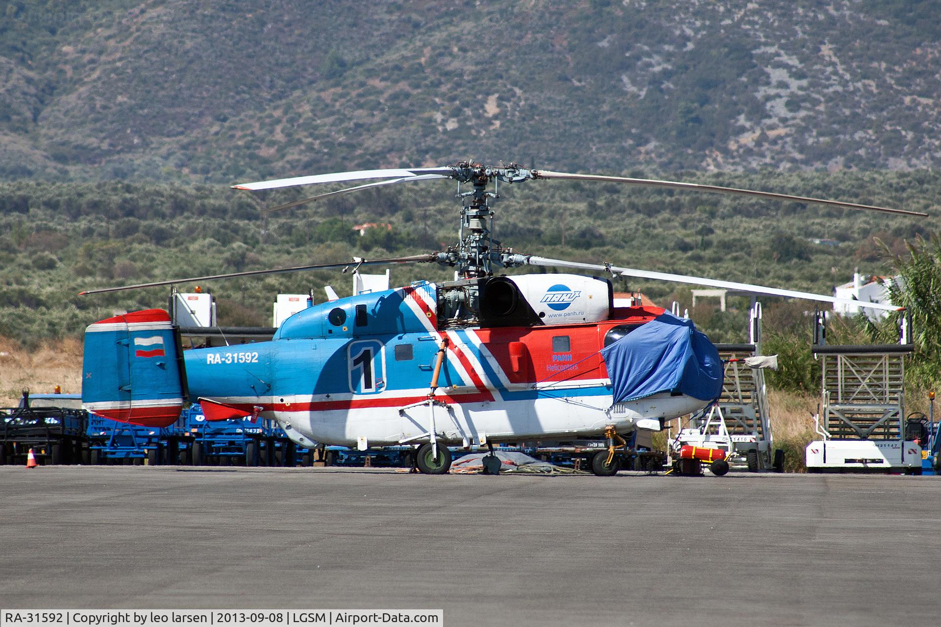 RA-31592, Kamov Ka-32T Helix C C/N 8717, SMI Samos 8.9.13