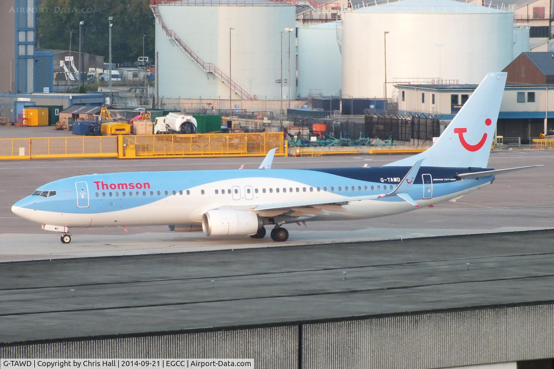 G-TAWD, 2012 Boeing 737-8K5 C/N 37265, Thomson