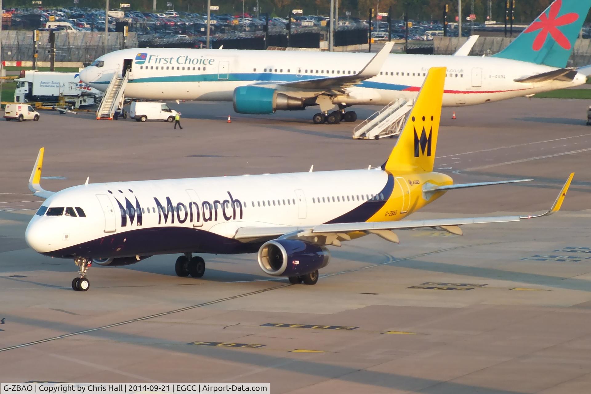 G-ZBAO, 2014 Airbus A321-231 C/N 6126, Monarch