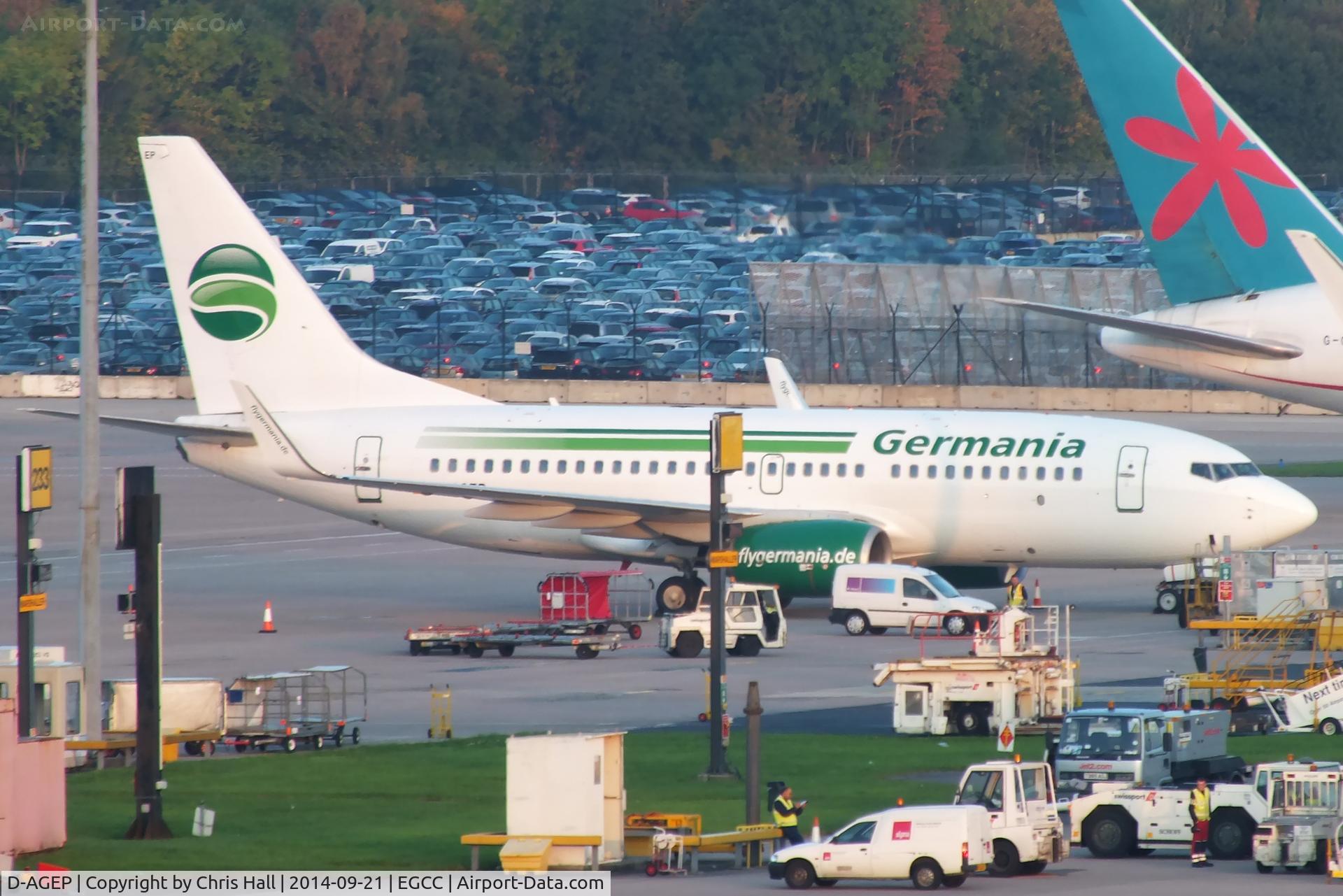 D-AGEP, 1998 Boeing 737-75B C/N 28102, Germania