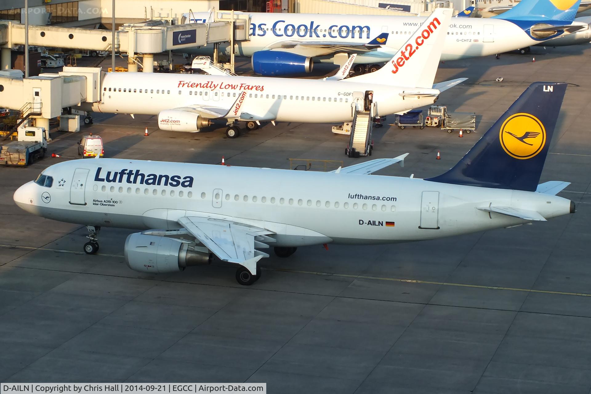 D-AILN, 1997 Airbus A319-114 C/N 700, Lufthansa