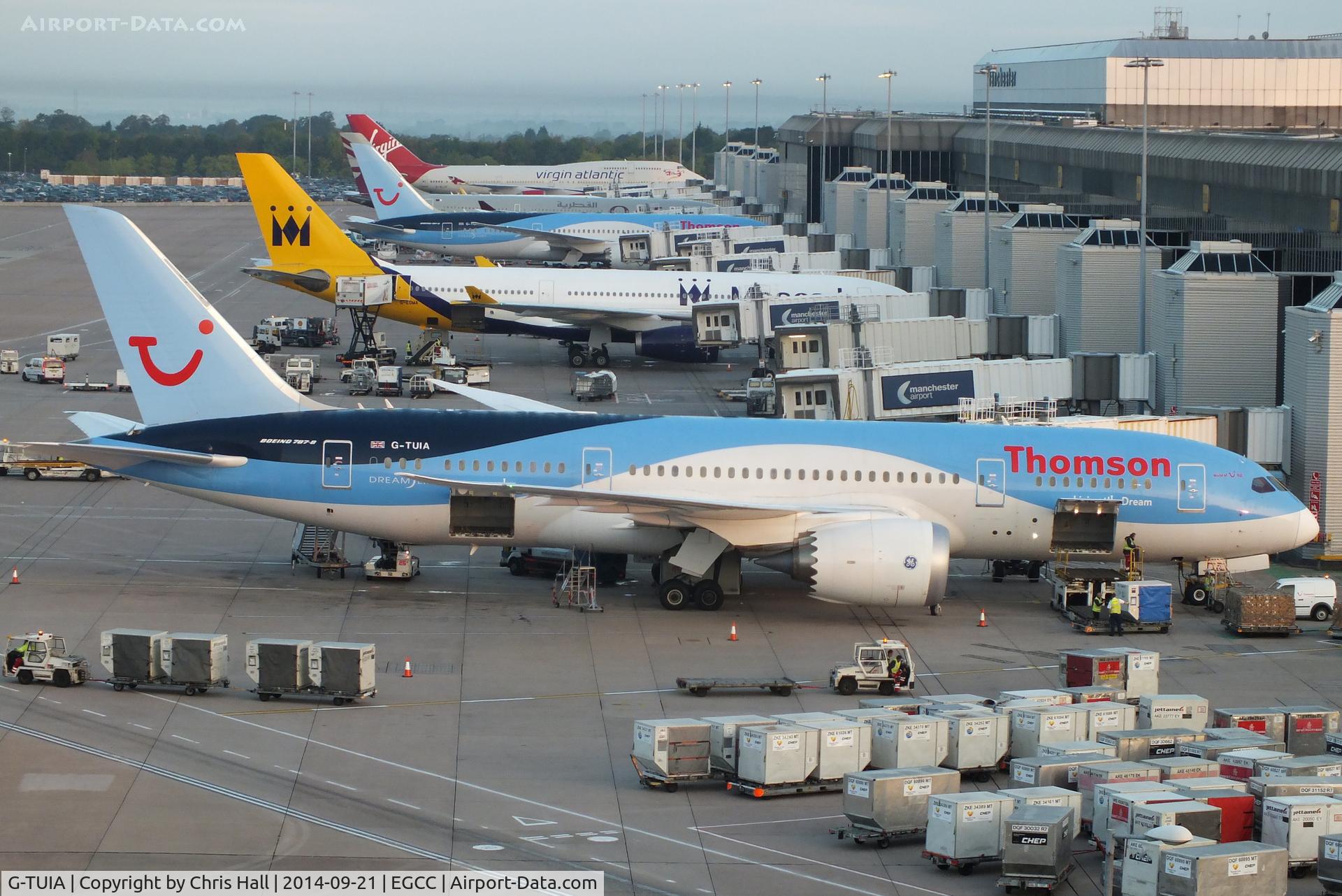 G-TUIA, 2013 Boeing 787-8 Dreamliner C/N 34422, Thomson