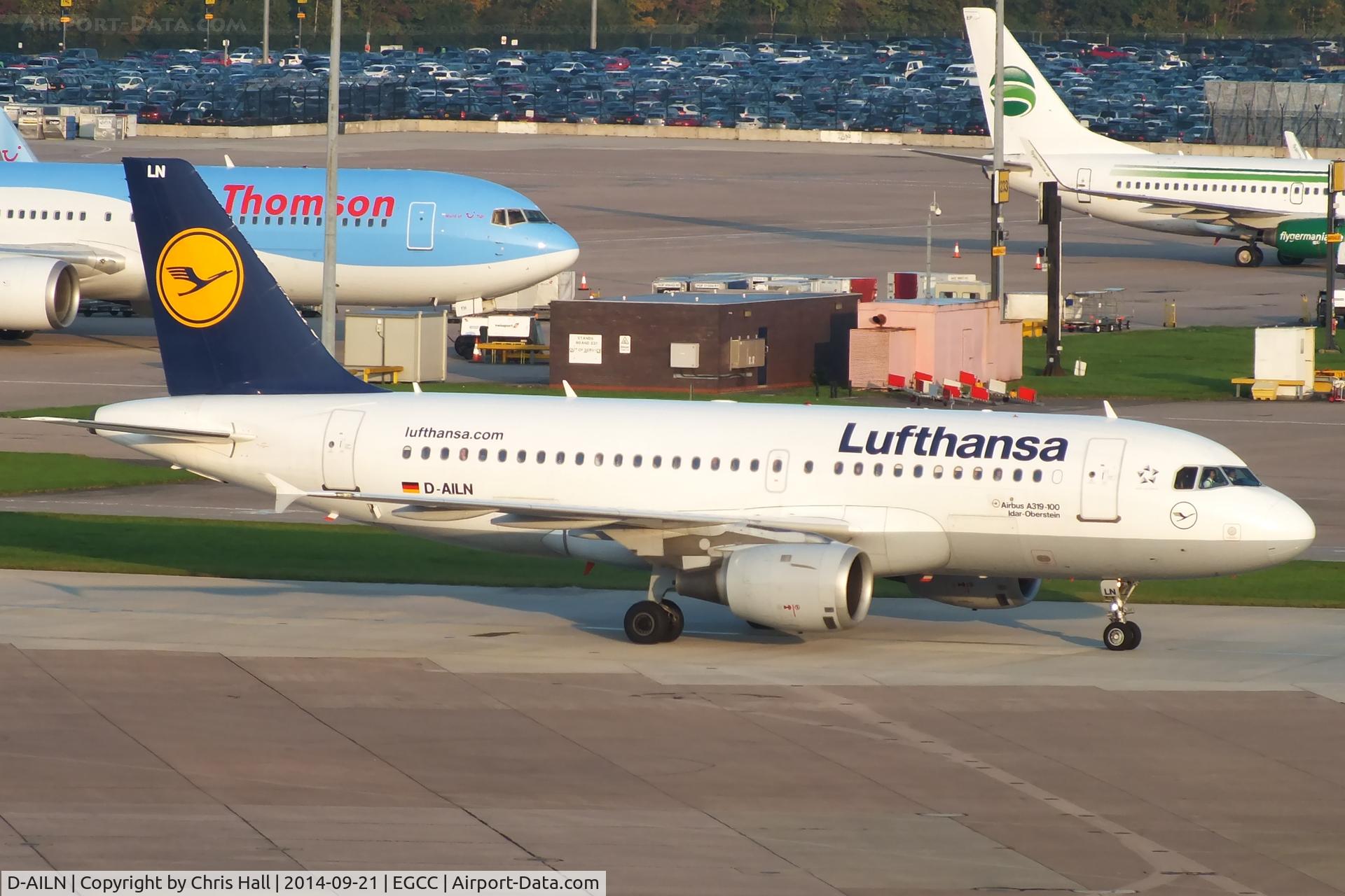 D-AILN, 1997 Airbus A319-114 C/N 700, Lufthansa