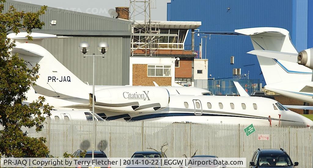 PR-JAQ, 1999 Cessna 750 Citation X Citation X C/N 750-0060, 1999 Cessna 750, c/n: 750-0060 at Luton