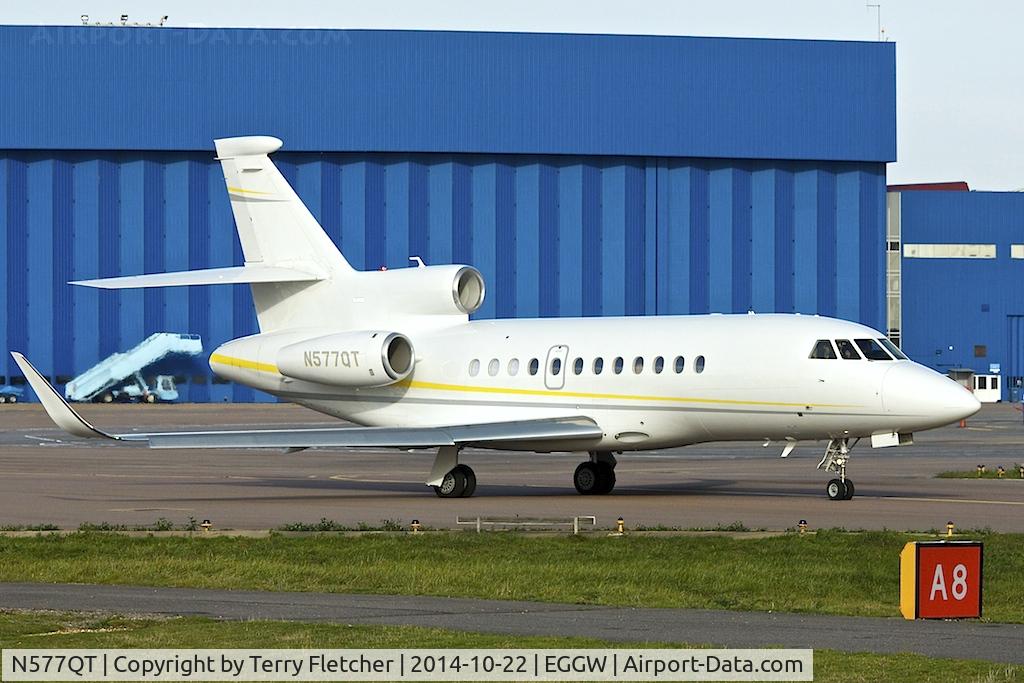 N577QT, 2012 Dassault Falcon 900LX C/N 262, 2012 Dassault Falcon 900LX, c/n: 262 at Luton