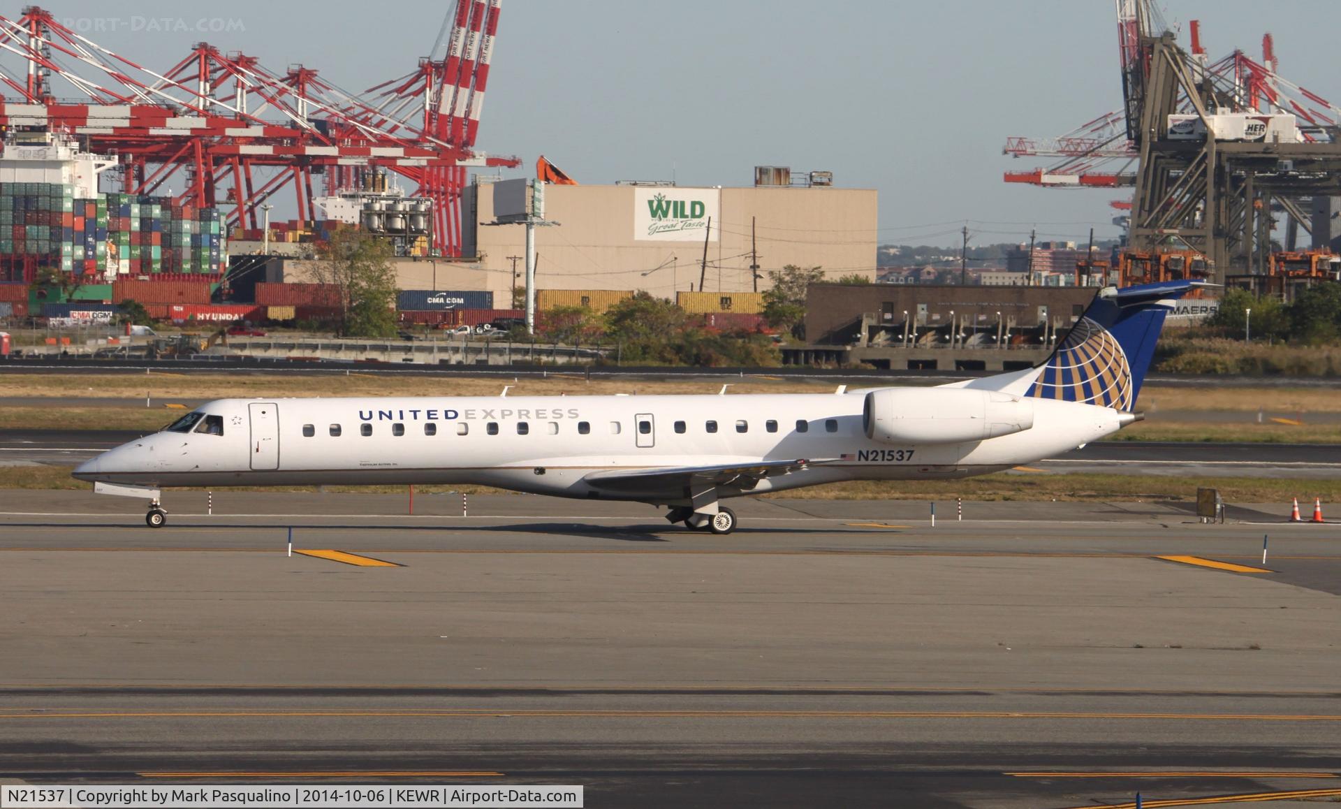 N21537, 2001 Embraer EMB-145LR C/N 145523, EMB-145LR