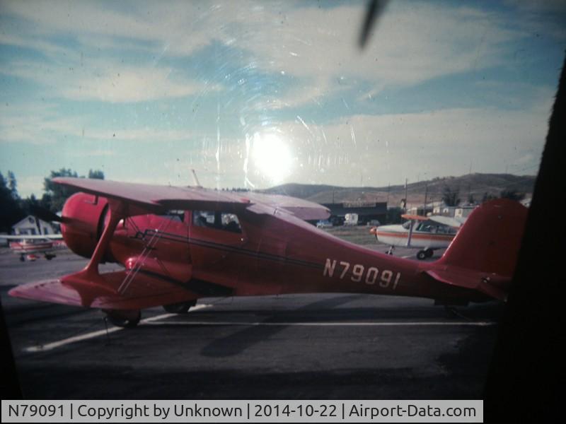 N79091, 1941 Beech D17S Staggerwing C/N 1020, Found in some slides I got from my father