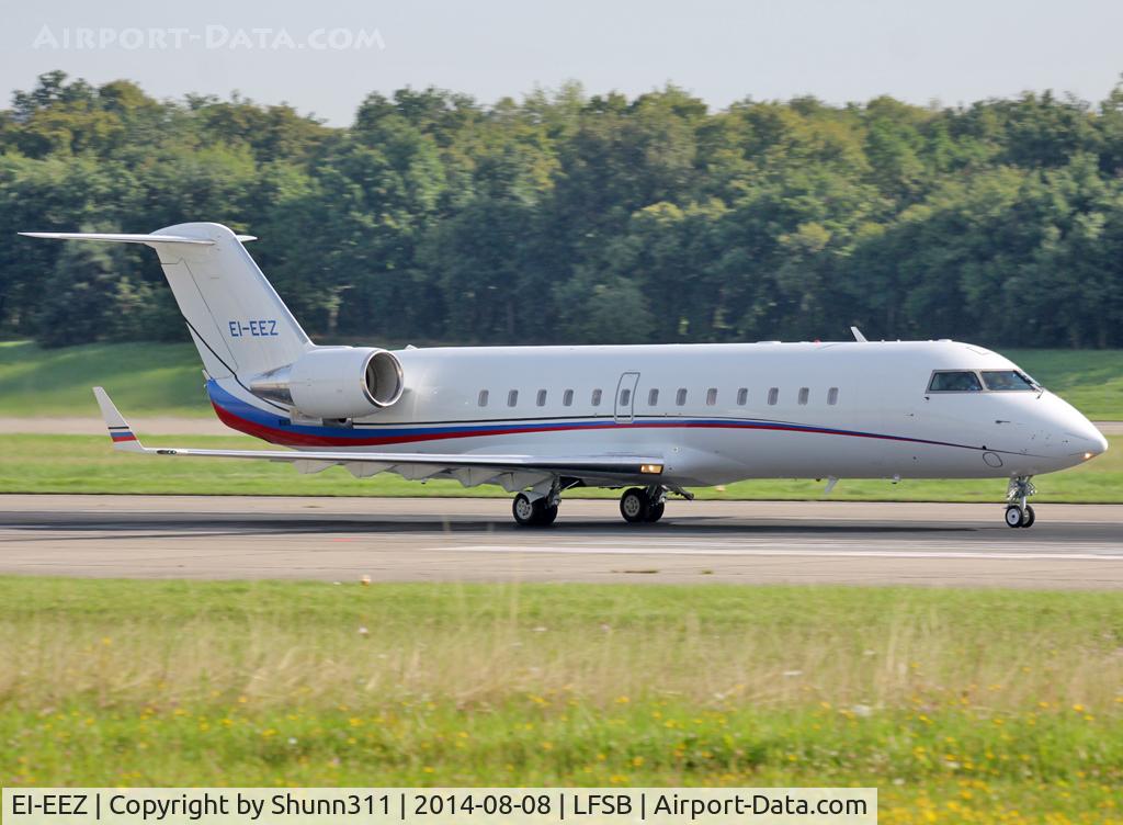 EI-EEZ, 2008 Bombardier Challenger 850 (CL-600-2B19) C/N 8085, Landing rwy 16