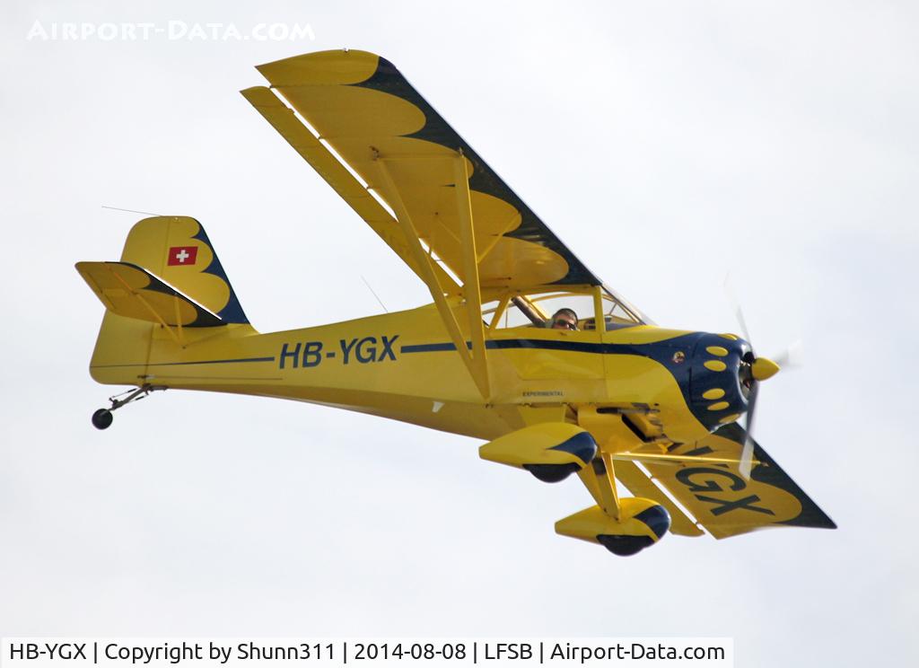 HB-YGX, 1998 Skystar Kitfox 4-1200 C/N KCS140, Landing rwy 16