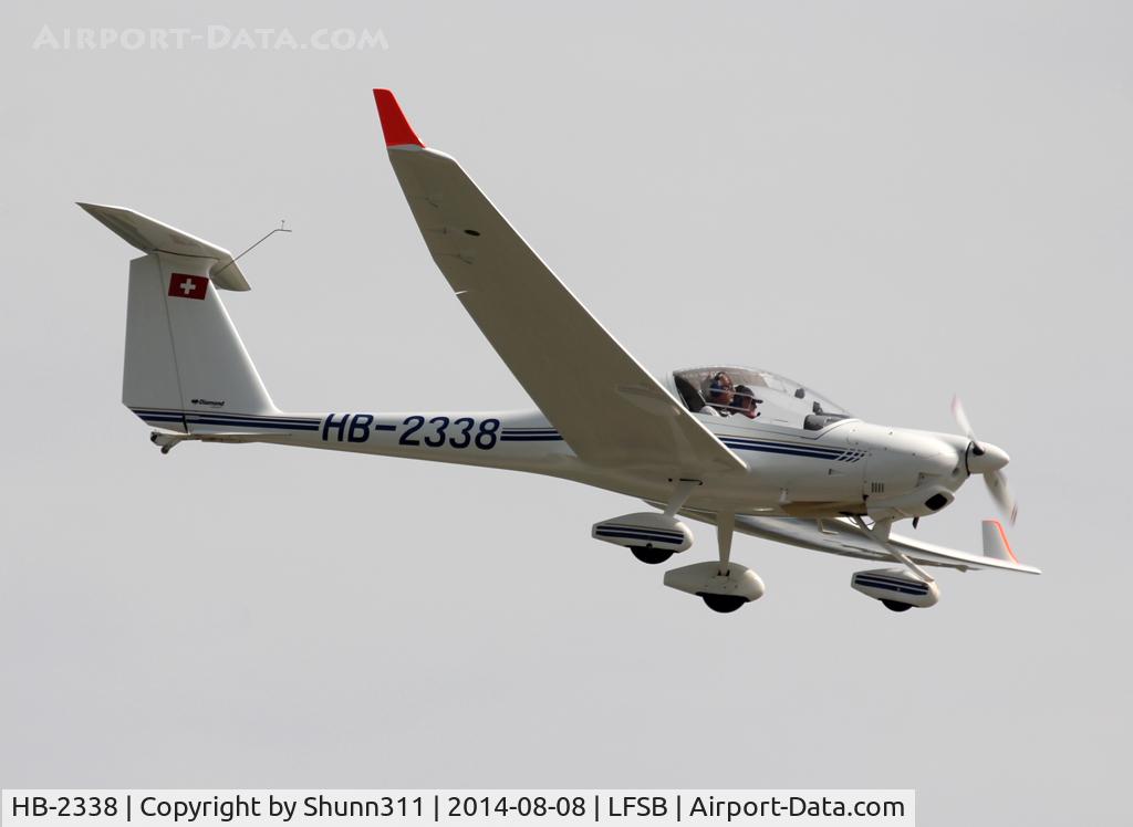 HB-2338, 1999 Diamond HK-36TC Super Dimona C/N 36652, Landing rwy 16