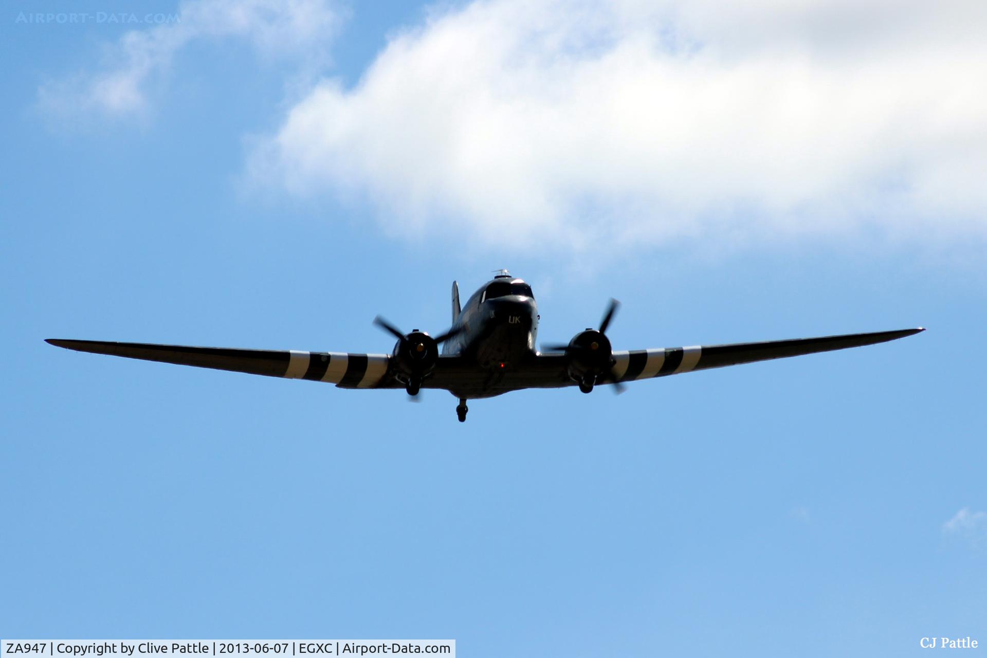 ZA947, 1943 Douglas C-47A-60-DL Dakota III C/N 10200, Training circuits at RAF Coningsby