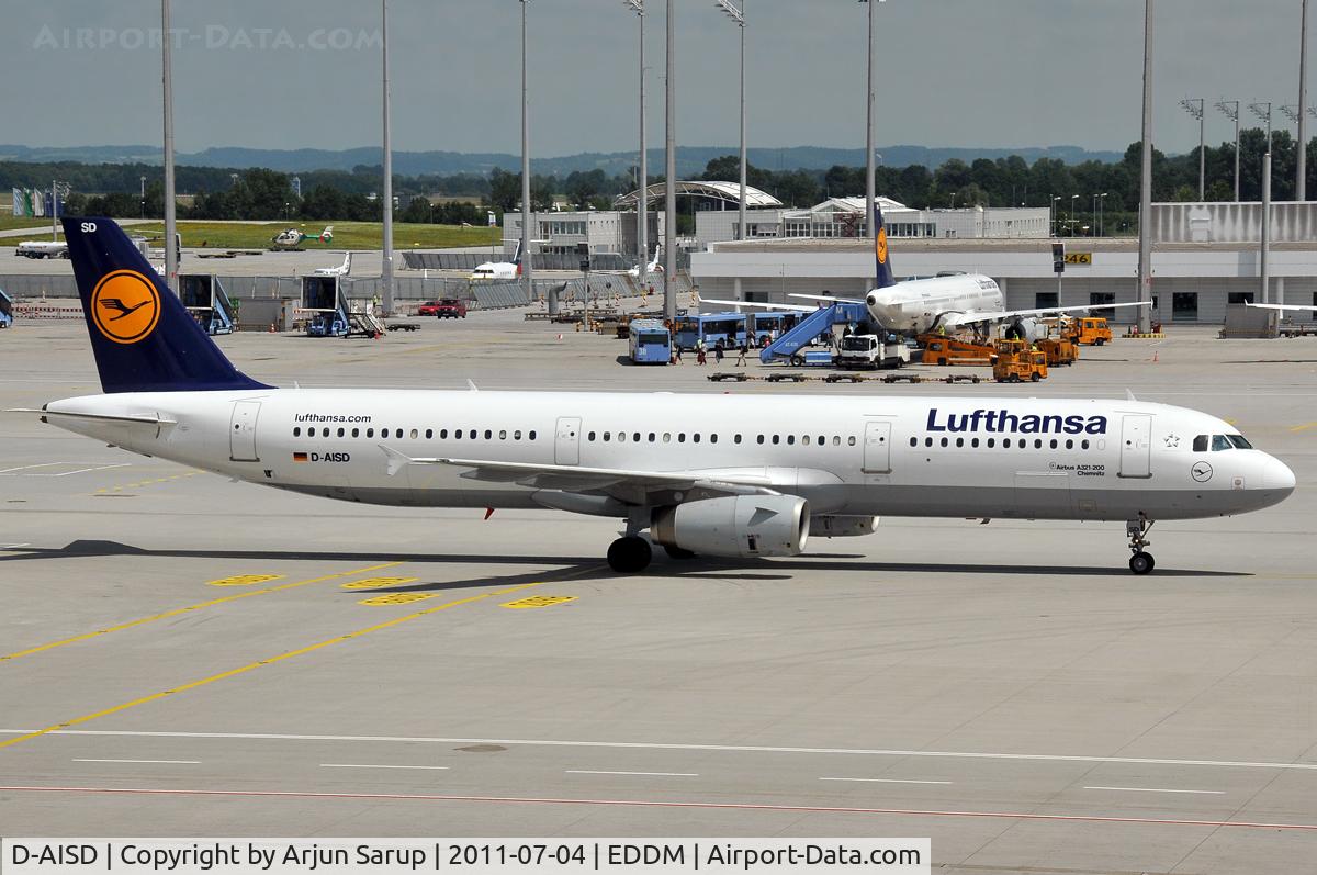 D-AISD, 2000 Airbus A321-231 C/N 1188, 'Chemnitz'