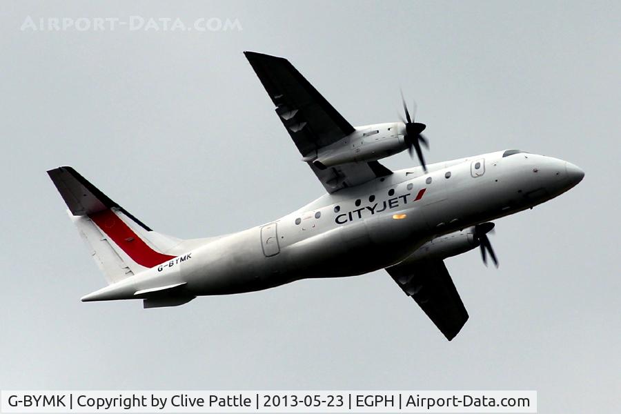 G-BYMK, 1996 Dornier 328-100 C/N 3062, Climb out from Edinburgh EGPH