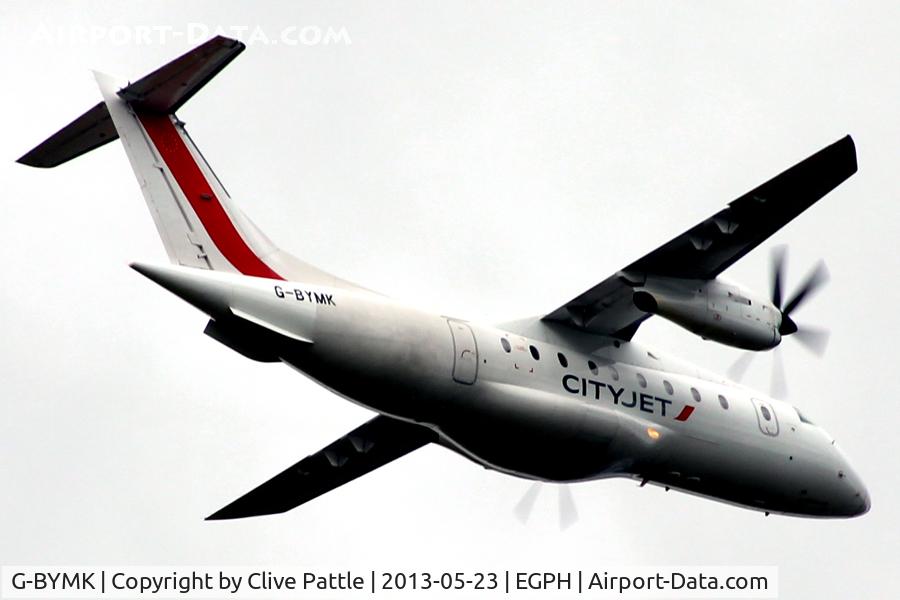 G-BYMK, 1996 Dornier 328-100 C/N 3062, Departure from Edinburgh EGPH