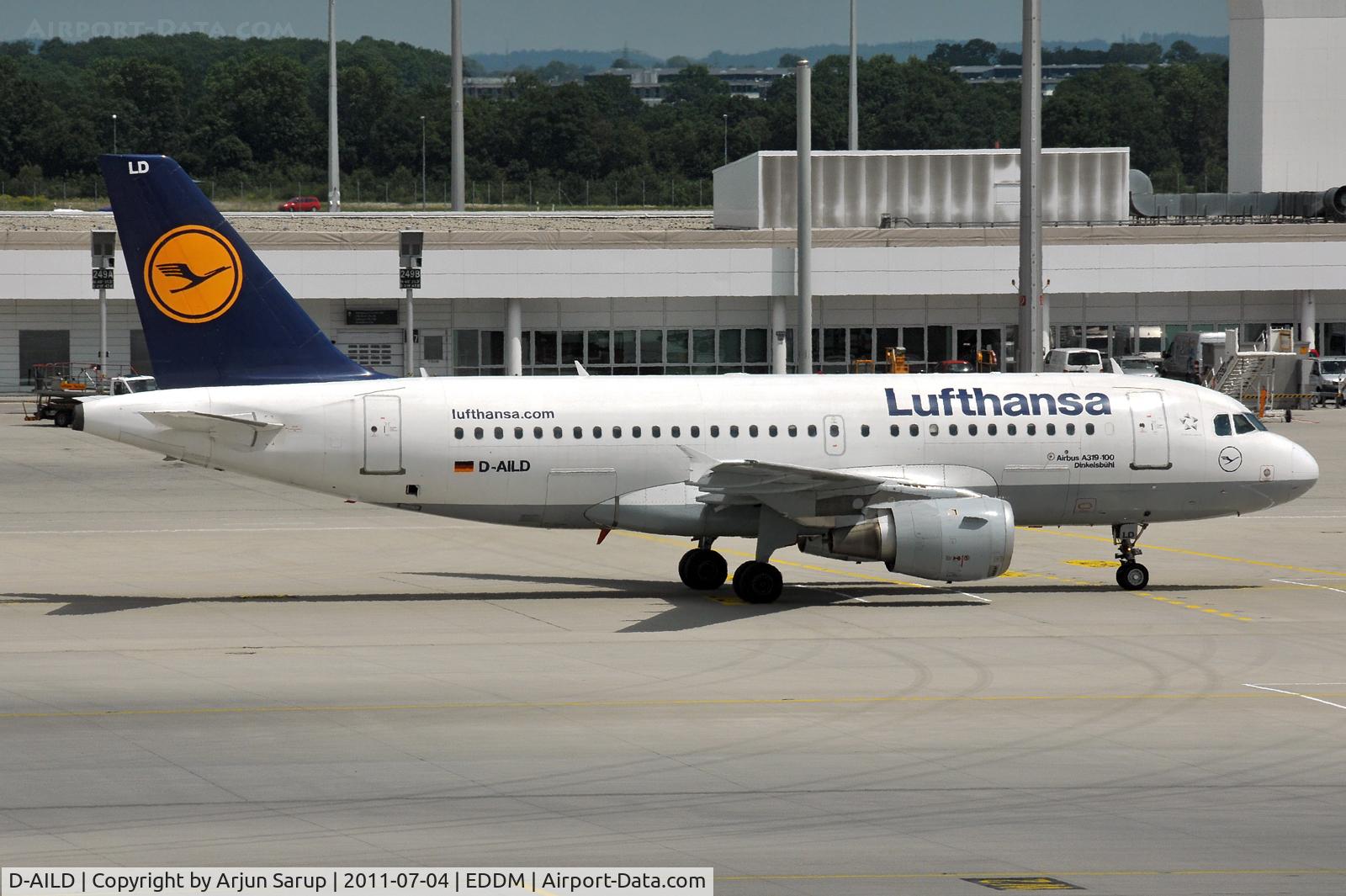 D-AILD, 1996 Airbus A319-114 C/N 623, 'Dinkelsbühl'