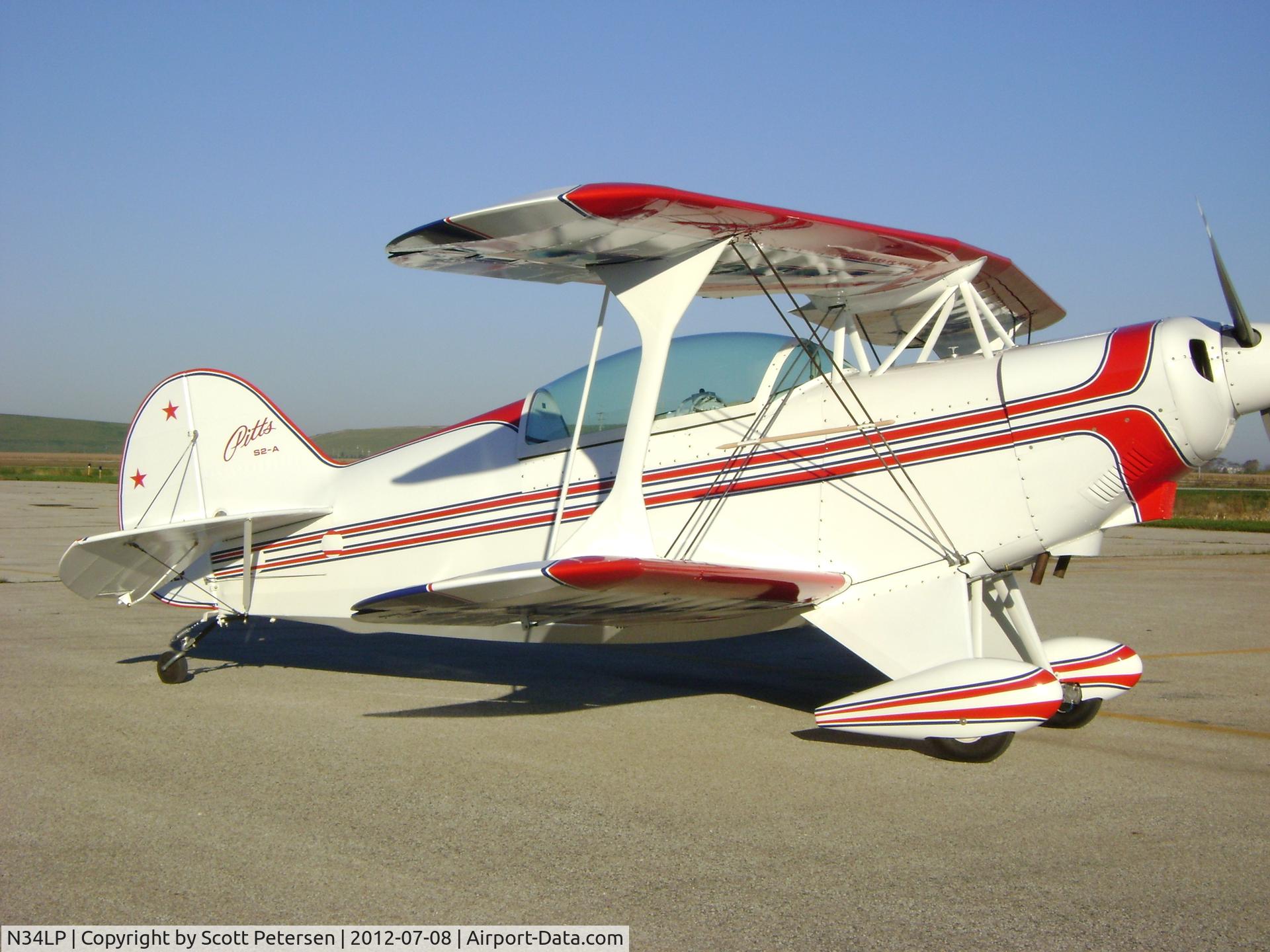 N34LP, 1980 Aerotek Pitts S-2A Special C/N 2216, Pitts S2A