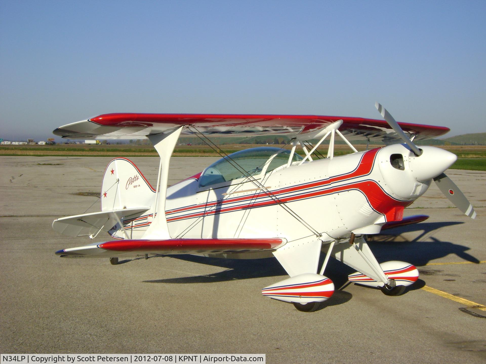 N34LP, 1980 Aerotek Pitts S-2A Special C/N 2216, Pitts S2A