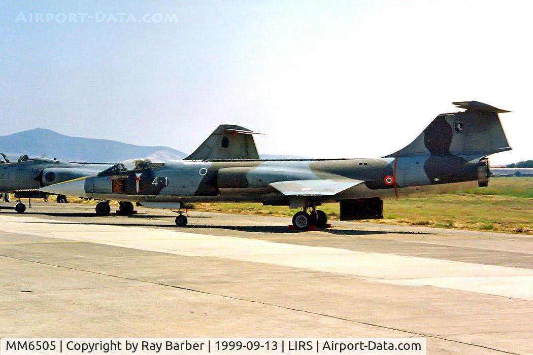 MM6505, Fiat F-104G Starfighter C/N 683-6505, Lockheed F-104G Starfighter [683-6505] (Italian Air Force) Grosseto~I 13/09/1999