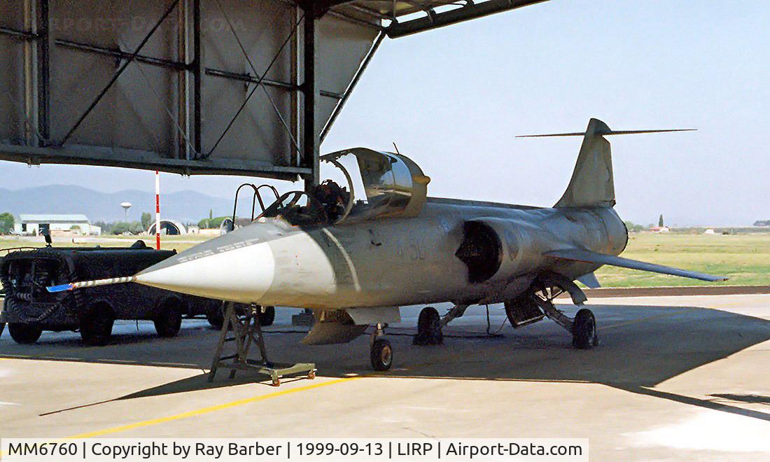 MM6760, Aeritalia F-104S-ASA Starfighter C/N 783-1060, Fiat F-104S-ASA Starfighter [783-1060] (Italian Air Force) Grosseto~I 13/09/1999