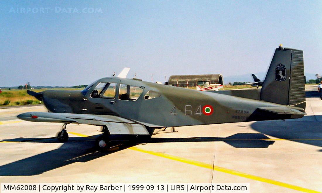 MM62008, SIAI-Marchetti S.208M C/N 3-87, SIAI-Marchetti S.208M [3-87] (Italian Air Force) Grosseto~I 13/09/1999