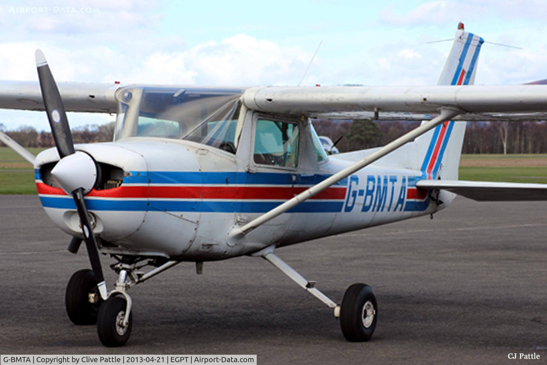 G-BMTA, 1979 Cessna 152 C/N 152-82864, Parked up at Perth EGPT