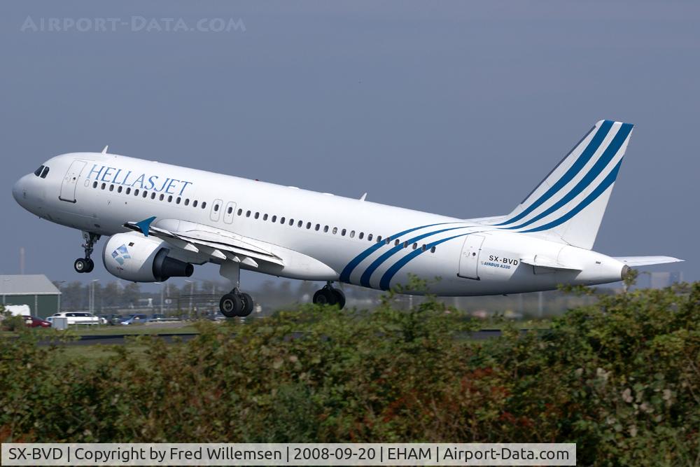 SX-BVD, 1990 Airbus A320-211 C/N 142, HELLAS JET
