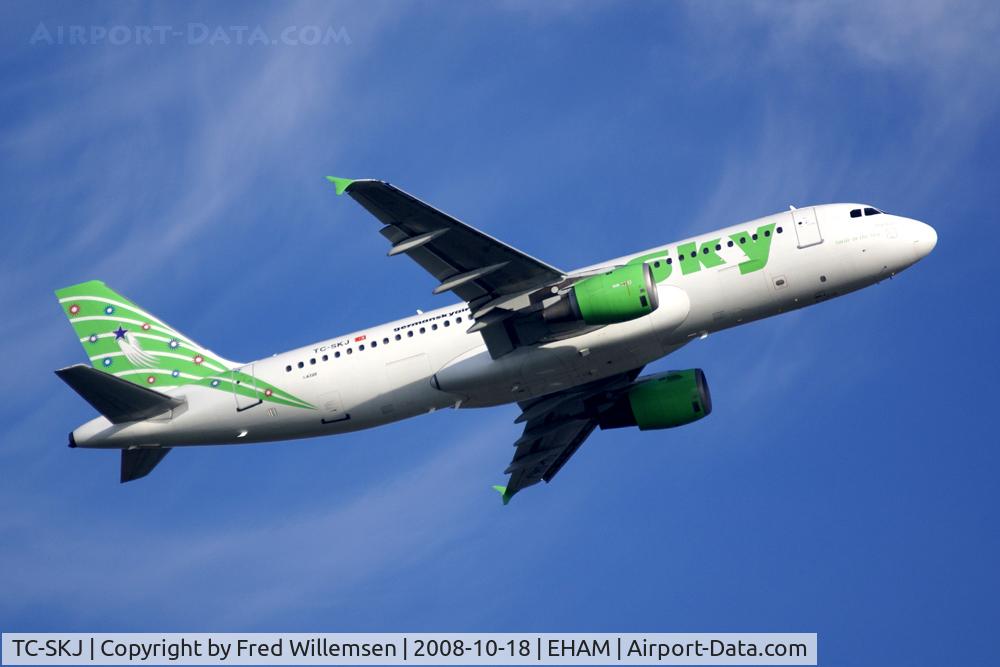 TC-SKJ, 1990 Airbus A320-211 C/N 138, SKY