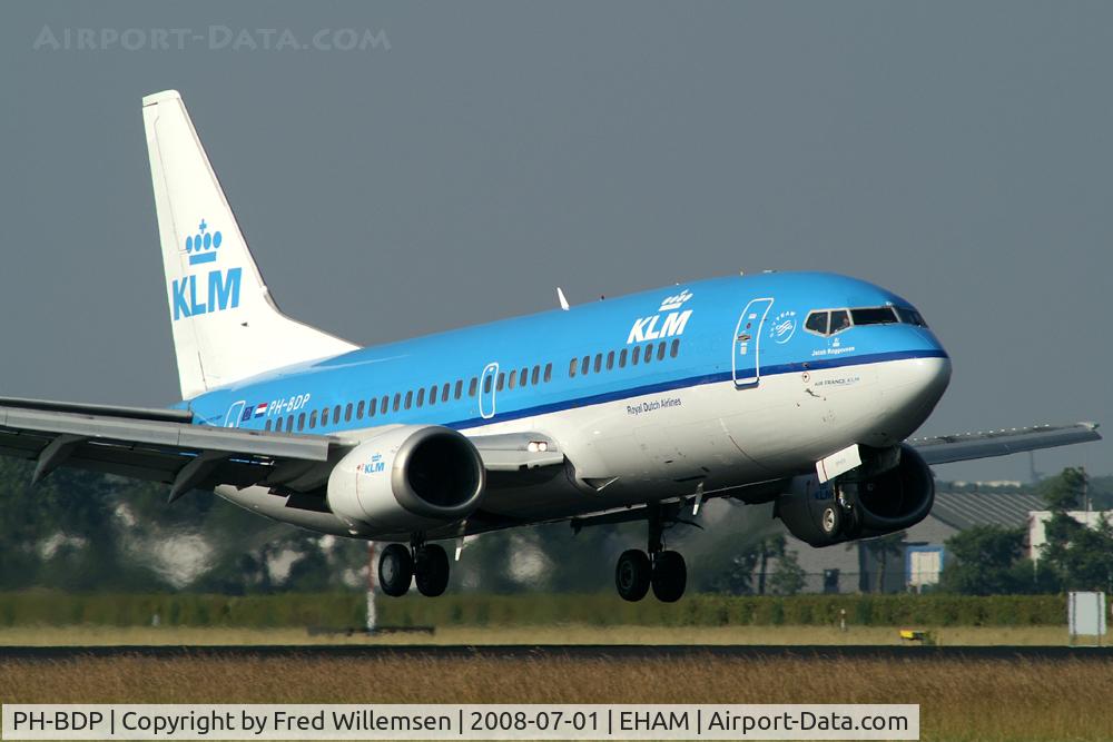 PH-BDP, 1989 Boeing 737-306 C/N 24404, KLM