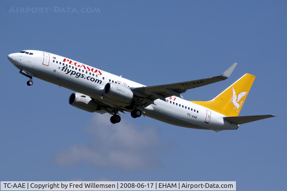 TC-AAE, 2007 Boeing 737-82R C/N 35700/2435, PEGASUS