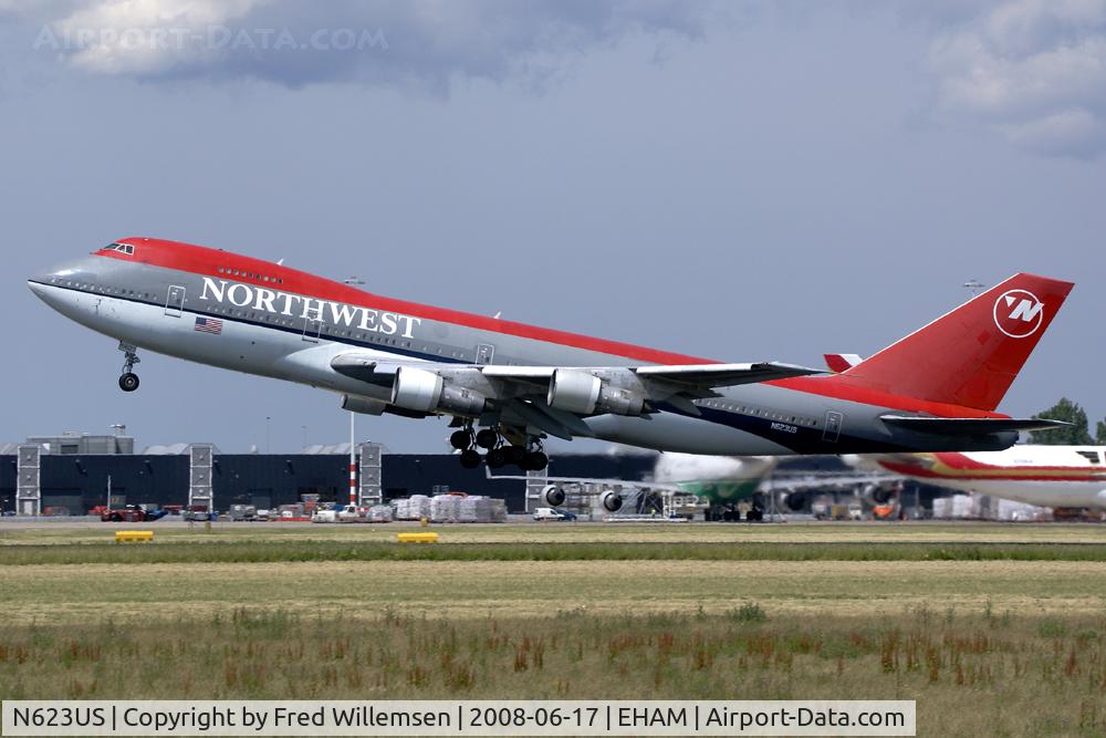 N623US, 1979 Boeing 747-251B C/N 21705, NORTHWEST
