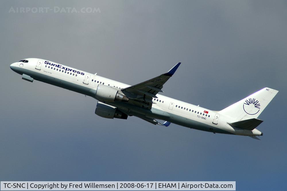 TC-SNC, 1994 Boeing 757-2Q8 C/N 26273, SUN EXPRESS