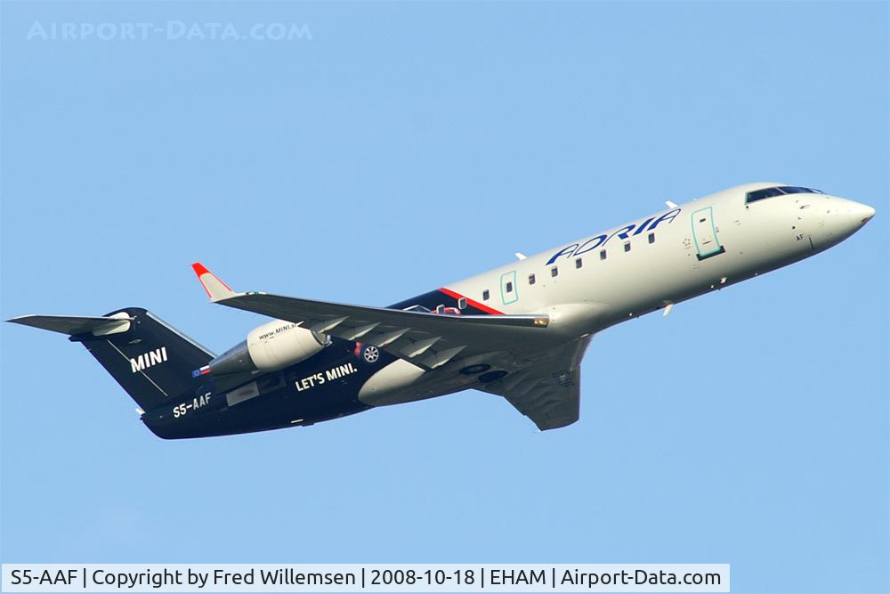 S5-AAF, 1998 Canadair CRJ-200LR (CL-600-2B19) C/N 7272, ADRIA