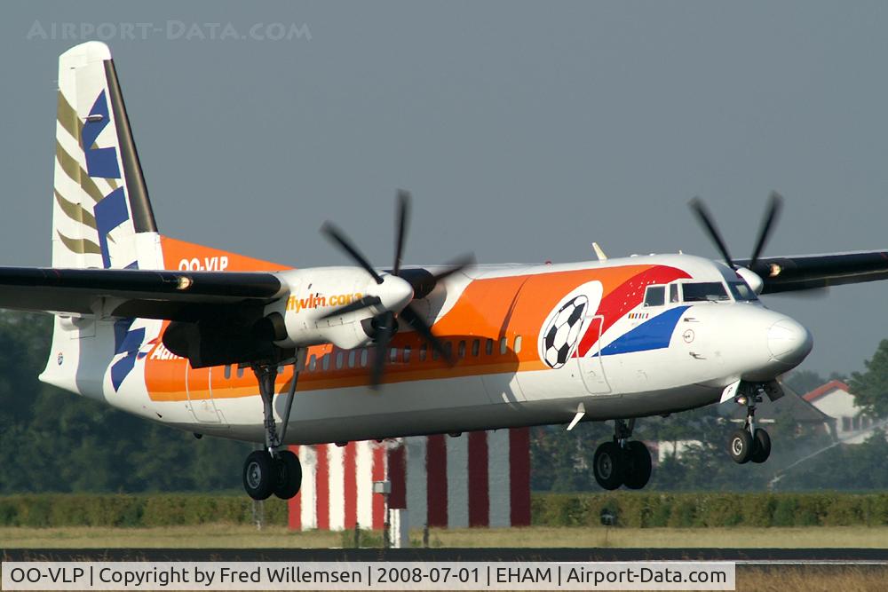 OO-VLP, 1991 Fokker 50 C/N 20209, VLM