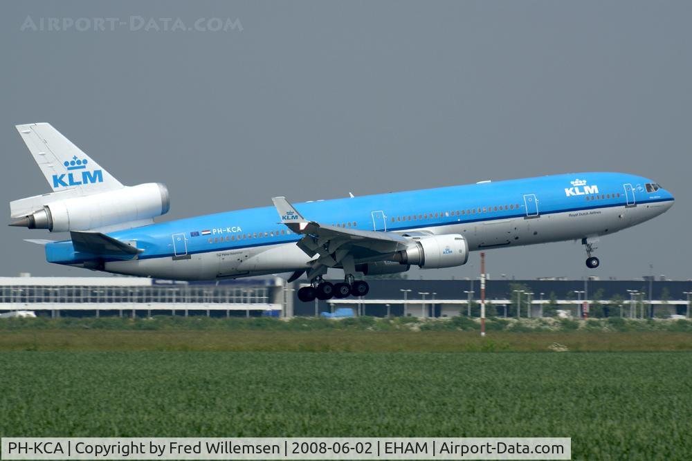 PH-KCA, 1993 McDonnell Douglas MD-11 C/N 48555, KLM