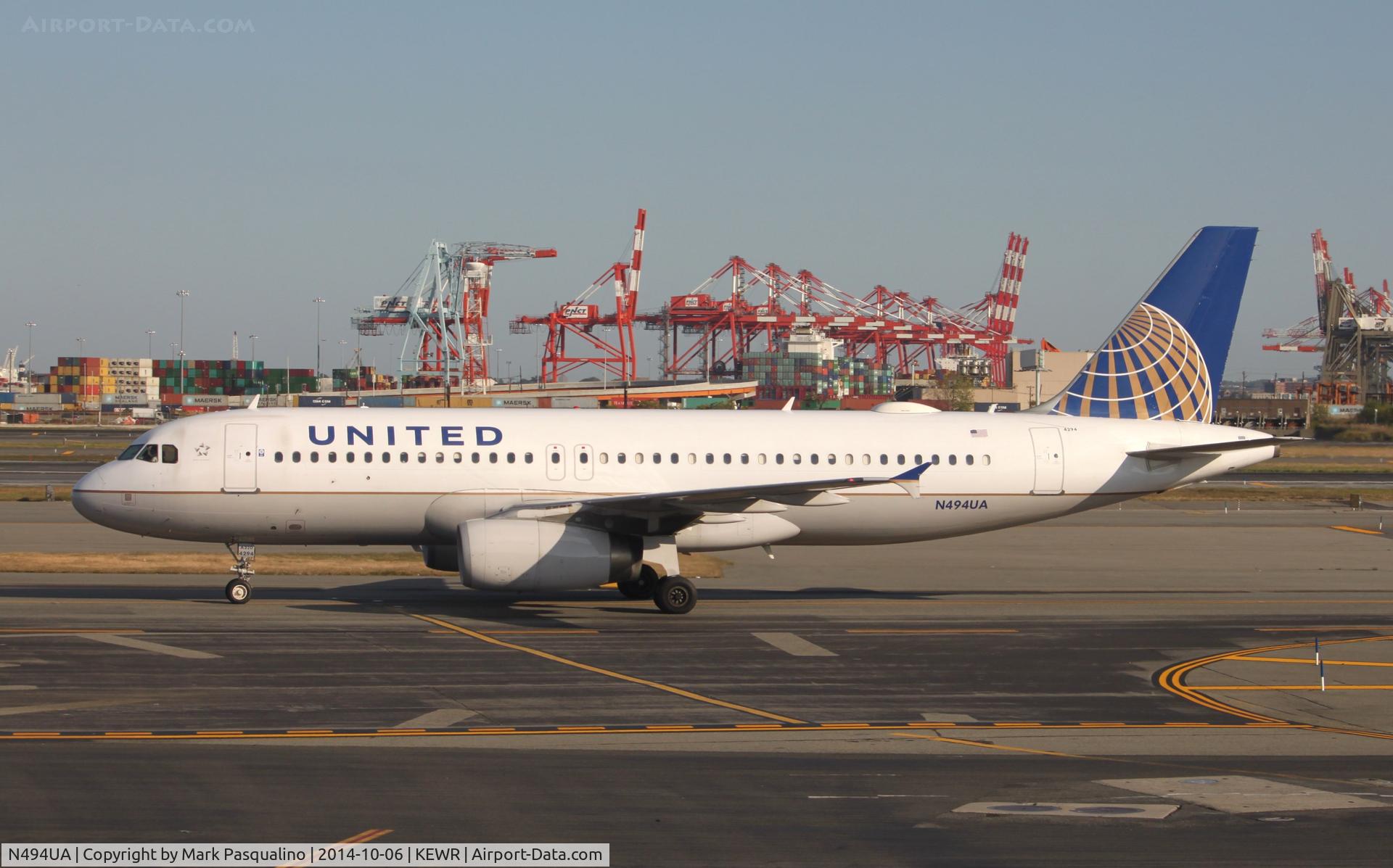 N494UA, 2002 Airbus A320-232 C/N 1840, Airbus A320
