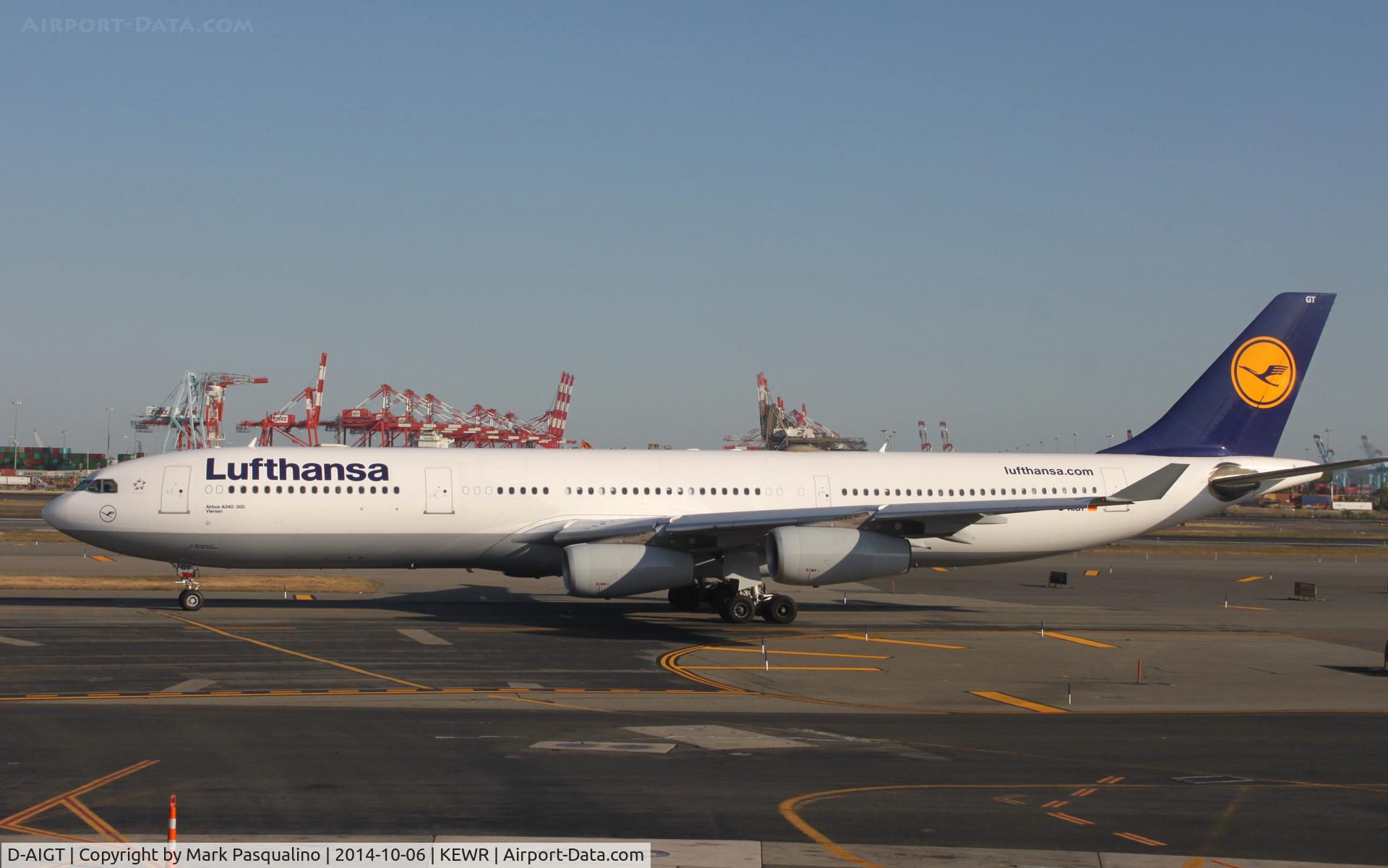 D-AIGT, 1999 Airbus A340-313 C/N 304, Airbus A340-300